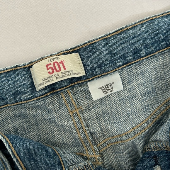 LEVI’S 501 Straight Cut Jeans / Men’s - Picture 10 of 14